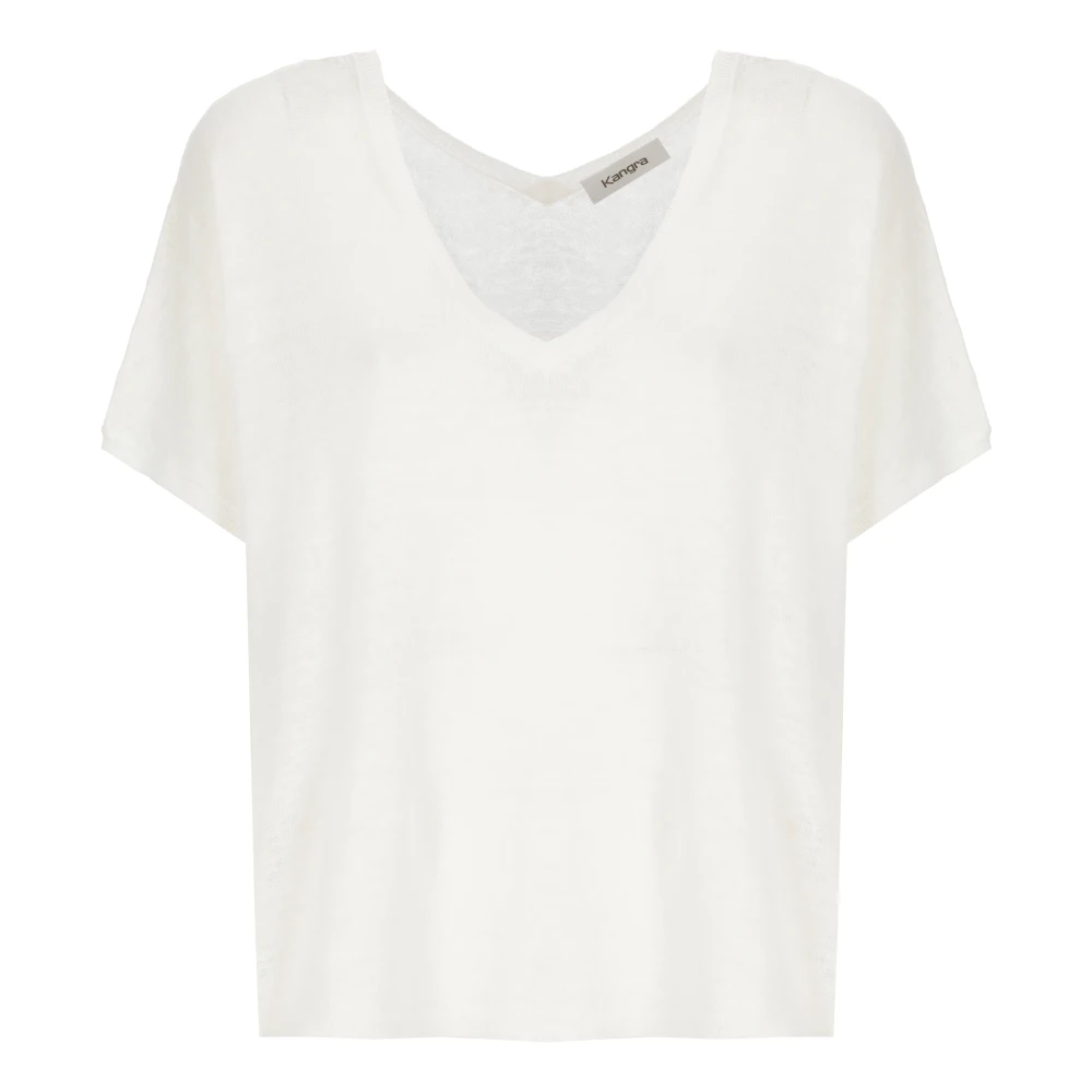 Knitwear > V-neck Knitwear - - Kangra - Modalova