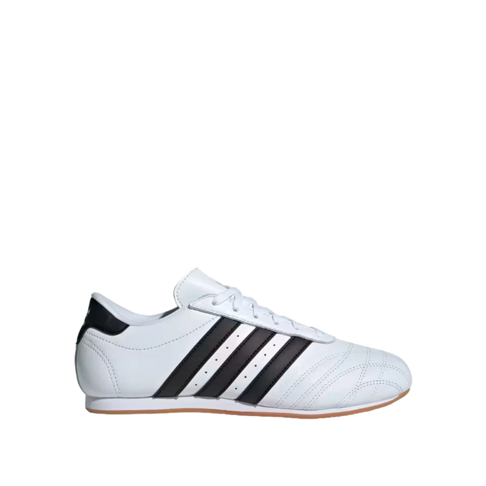 Adidas Women's White Leather Trainers With Regular Fit - Skateboarding - 7 2/3 Uk - Sport