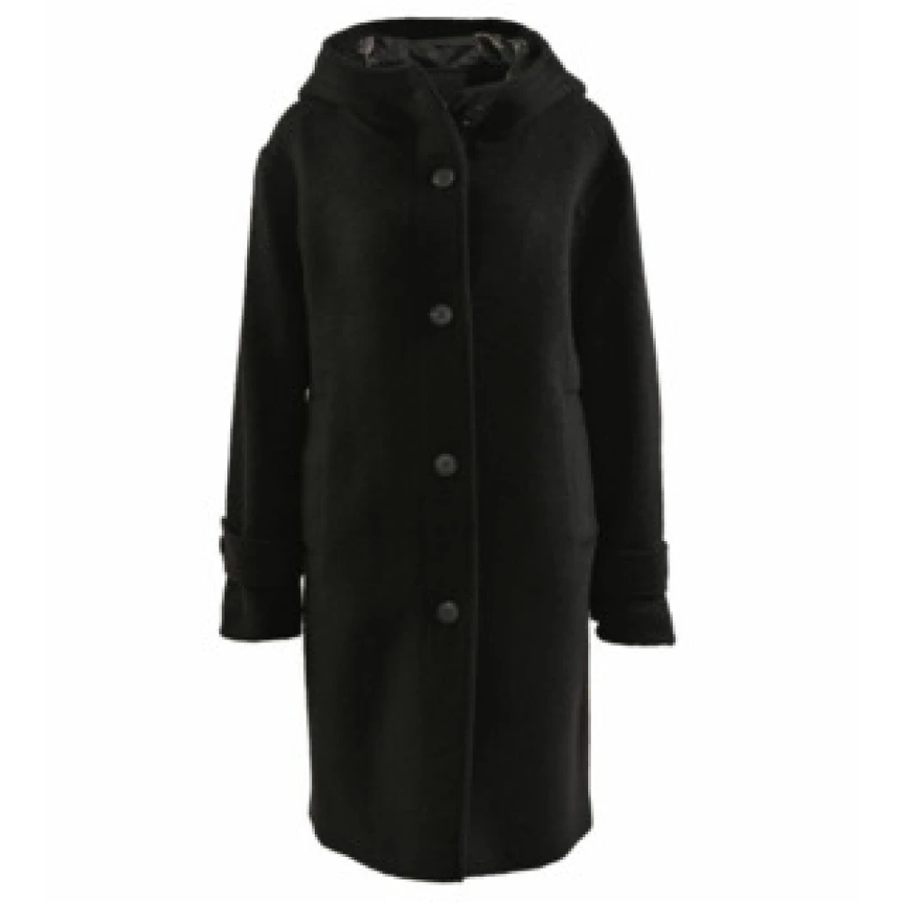 Fuchs Schmitt Stijlvolle Single-breasted Jas voor Vrouwen Black Dames