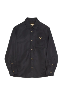 Nylon Skjortjacka med VGold
