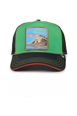 Grön Krokodil Trucker Cap