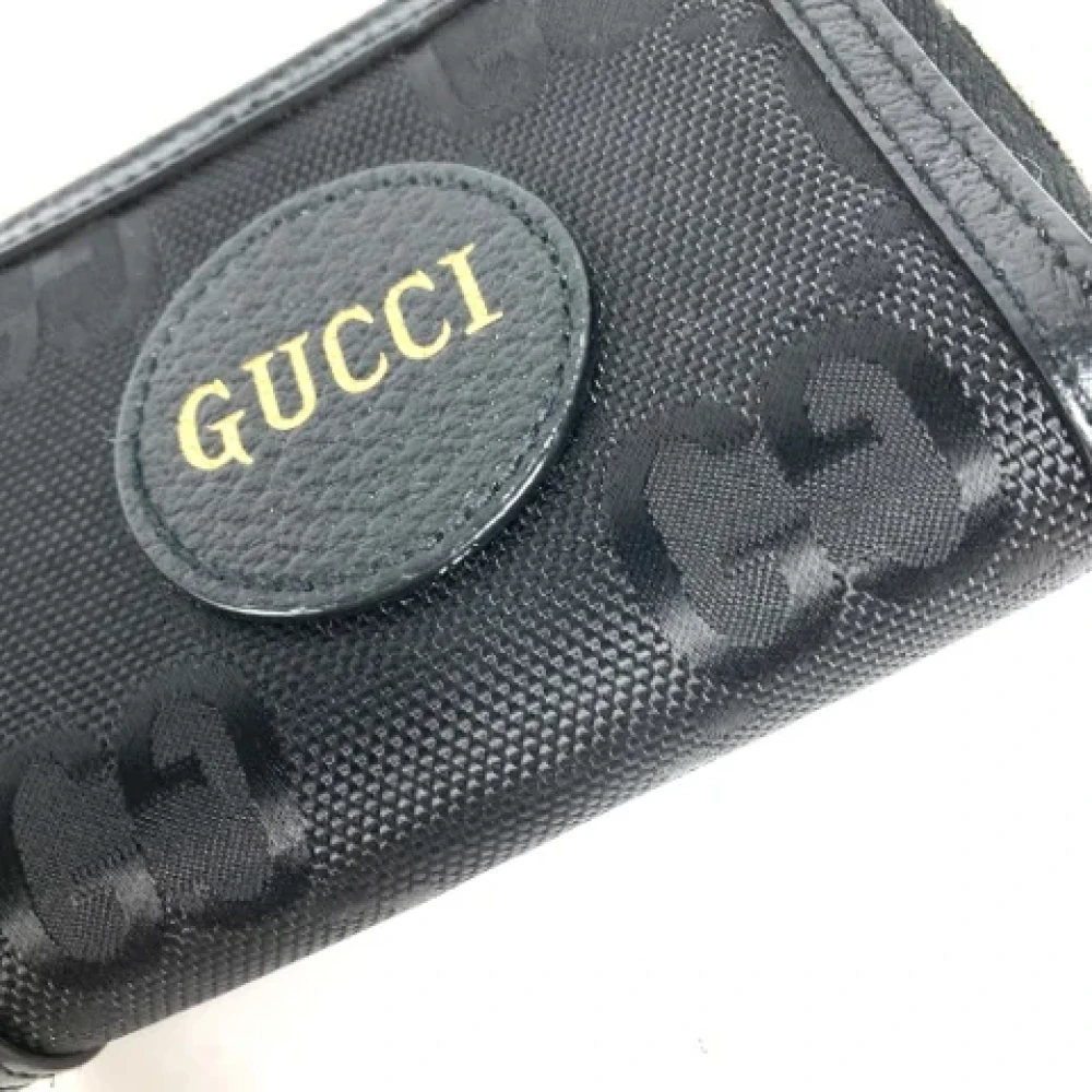 Gucci Vintage Pre-owned Leather wallets Black Dames