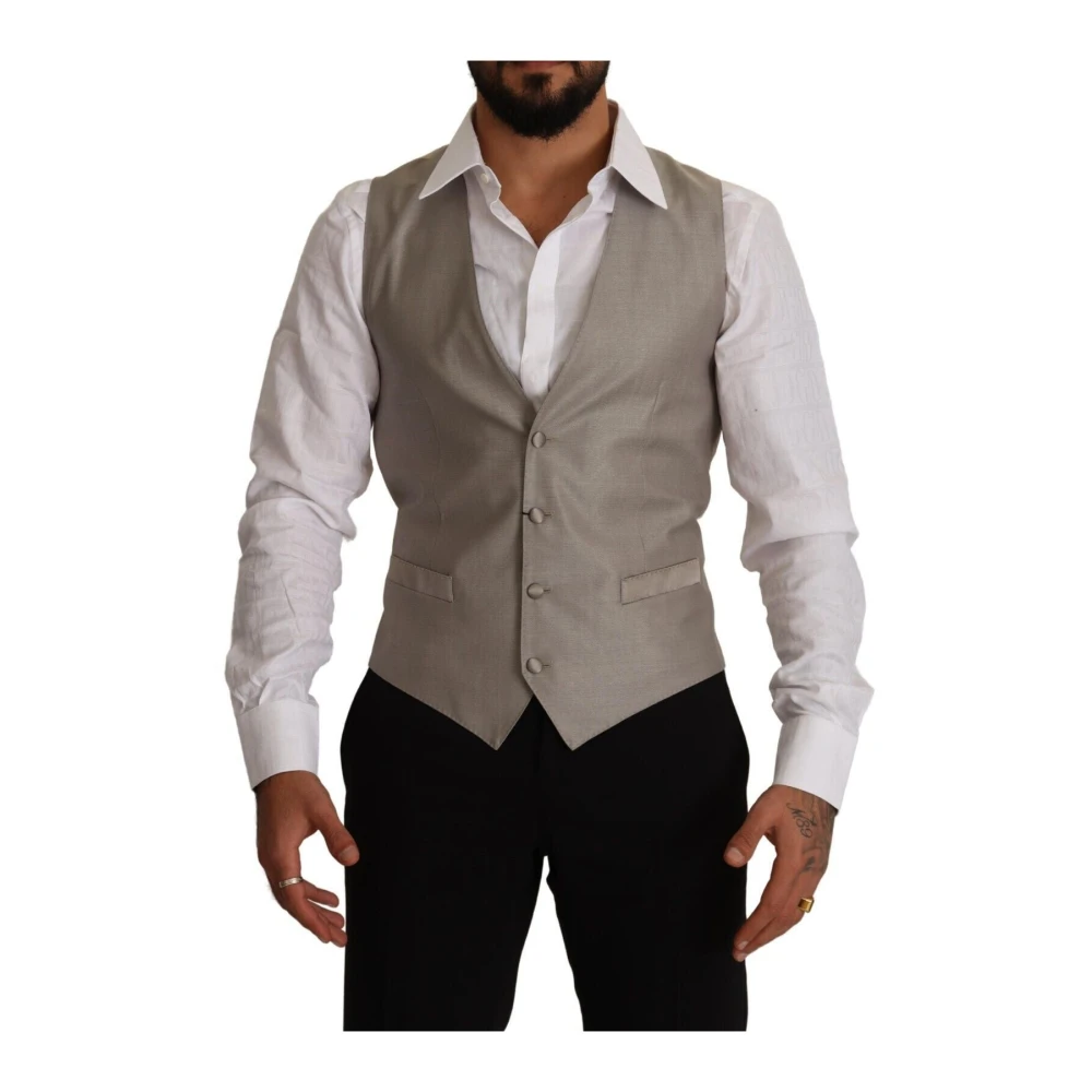 Dolce & Gabbana Hombre Gris Trajes, Talla: M