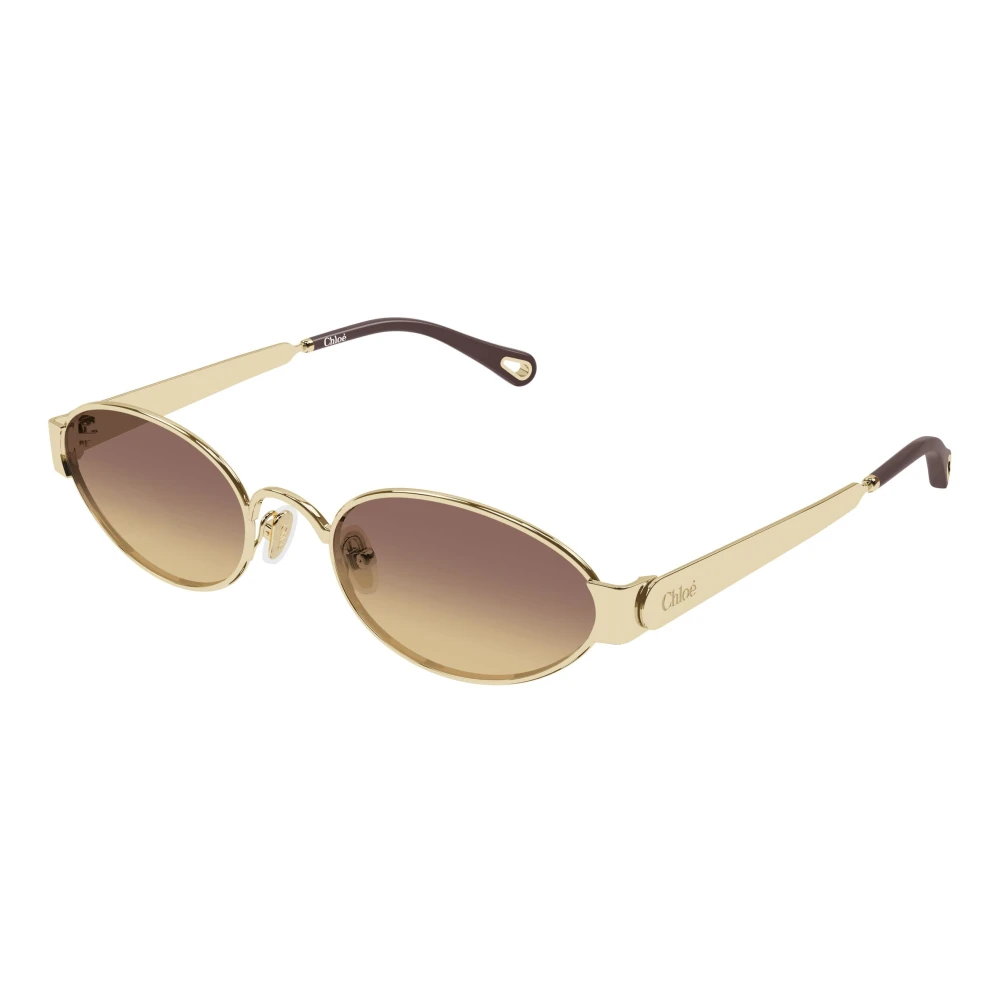 Chloé Women's Yellow Sunglasses, 54 Mm, Holly Oval Sunglasses