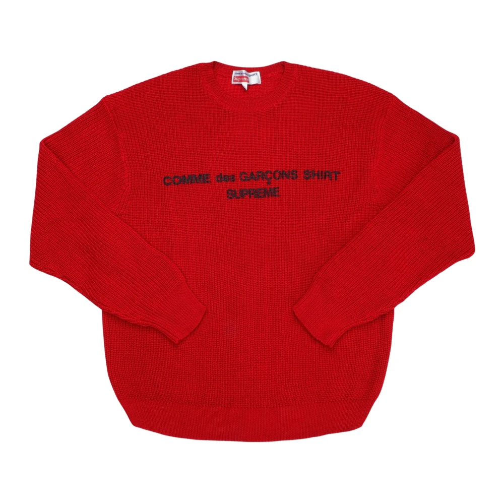 Comme des Garçons Beperkte Oplage Rode Trui Red Heren