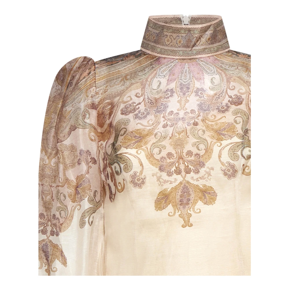 Zimmermann Chic Top Beige Dames