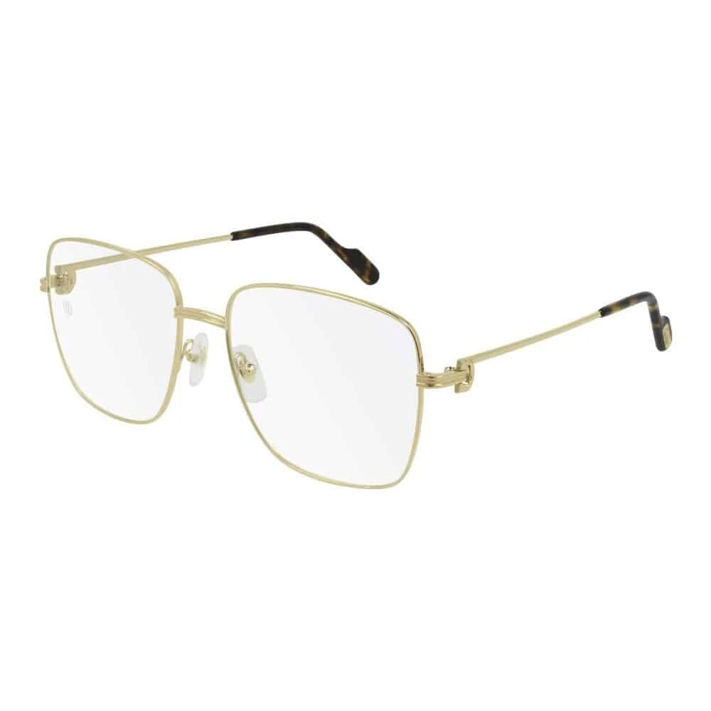 Cartier Unisex Yellow Glasses, 56 Mm, Ct0253o Eyeglasses