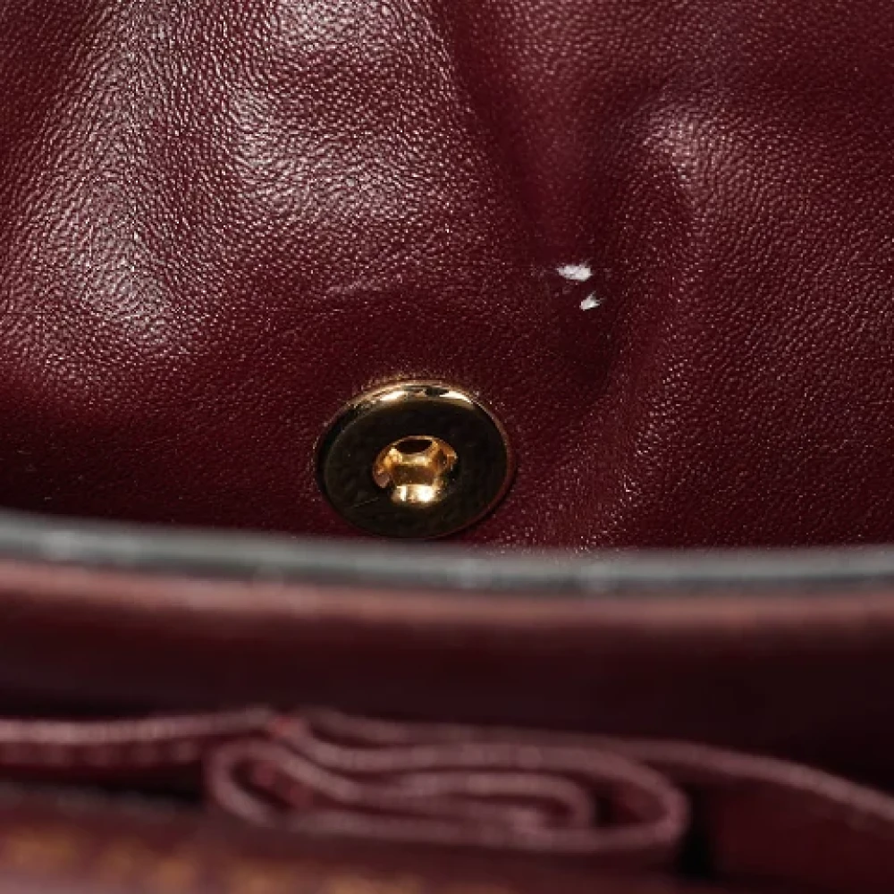 Chanel Vintage Pre-owned Leather chanel-bags Black Dames
