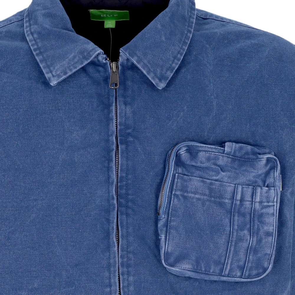 HUF Canvas Werkjas Blauw Heren Blue Heren