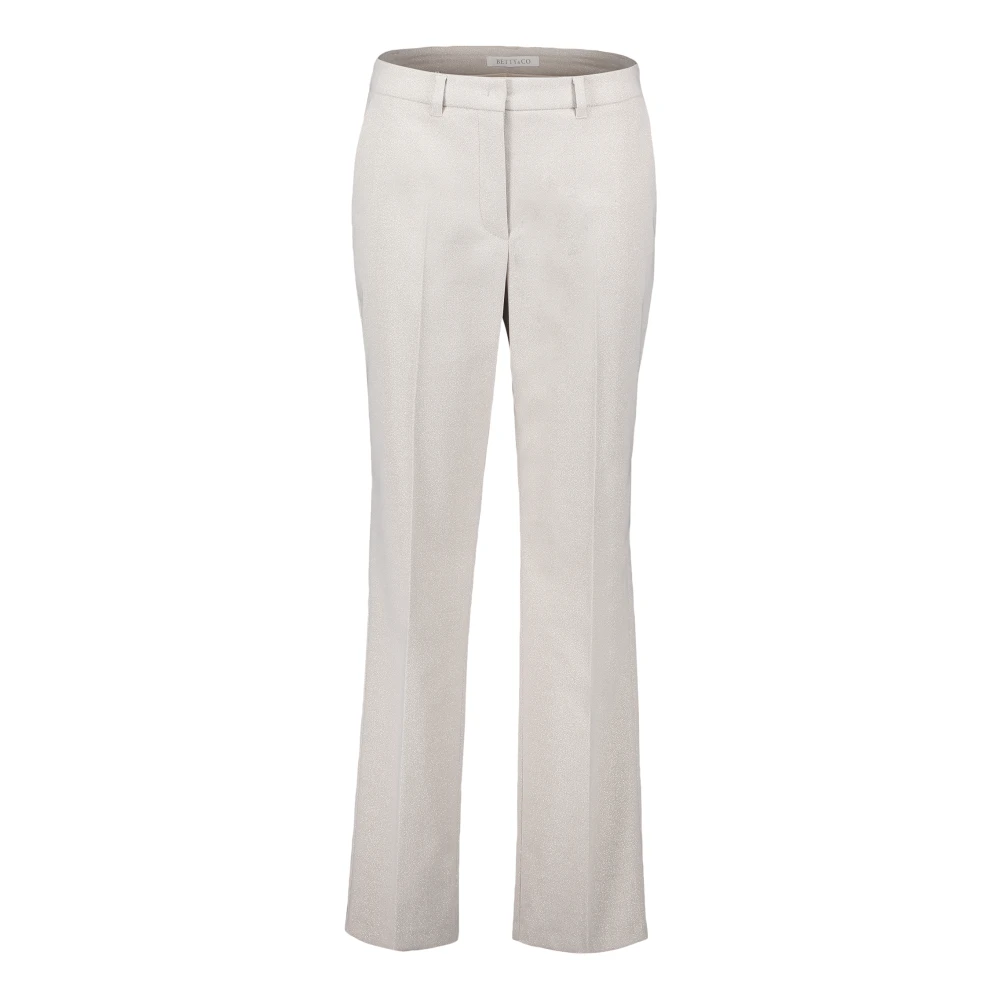 Betty & Co Pak broek in glitter look Gray Dames