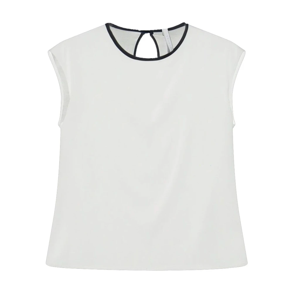 Imperial Mouwloze Top White Dames