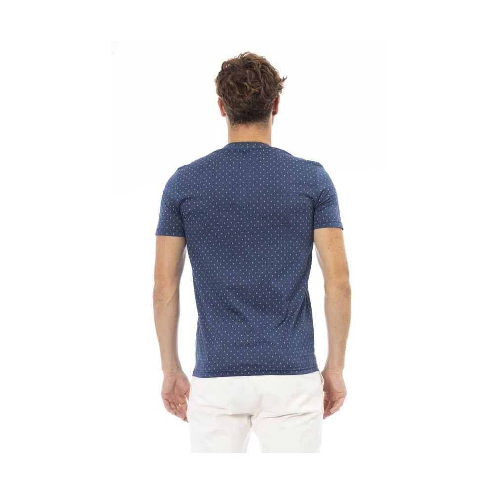Baldinini Blue Trend T-Shirt Blue Heren