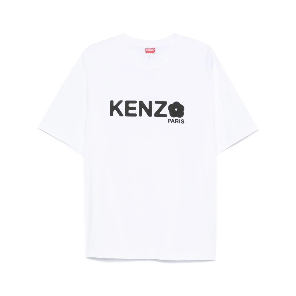 Kenzo Vit Crew Neck Unisex T-shirt White, Herr