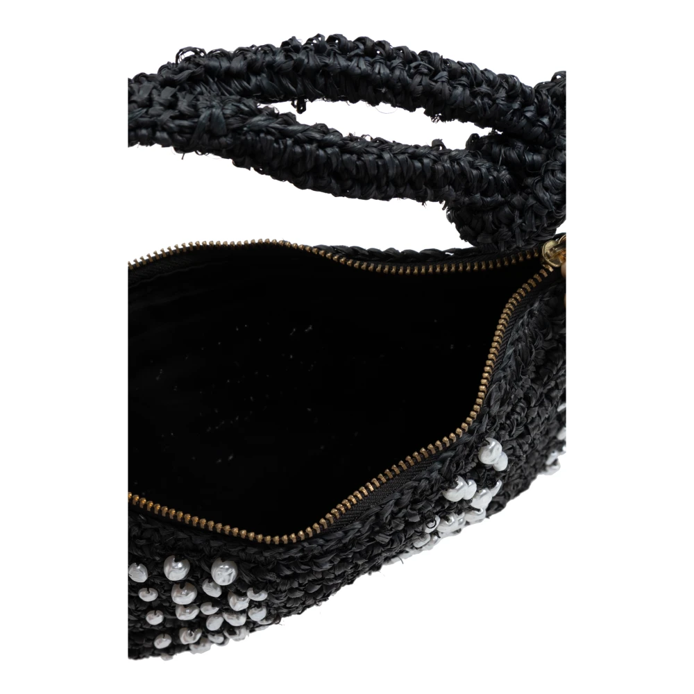 Cult Gaia Handtas Hera Nano Black Dames