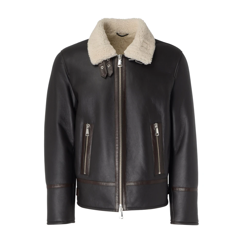 Dondup Uomo Marrone Giacche, S, New,