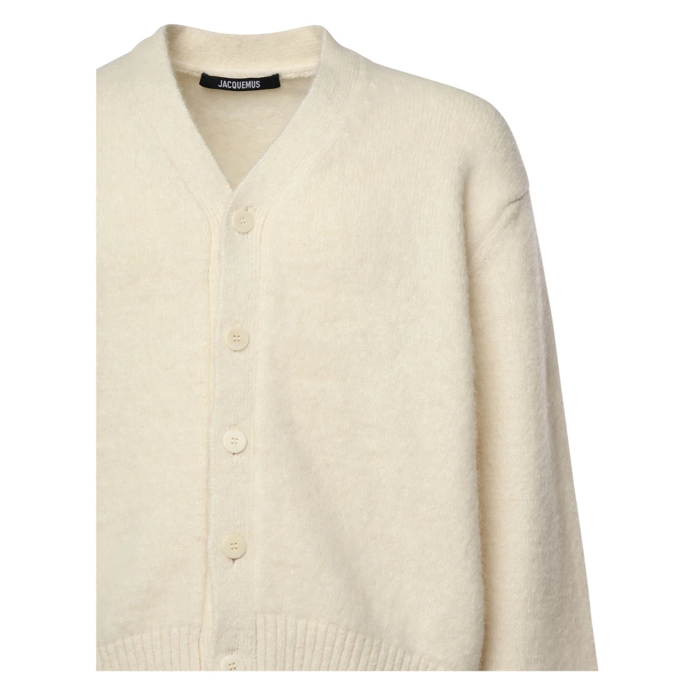 Jacquemus Beige Cardigan Sweaters Beige Heren