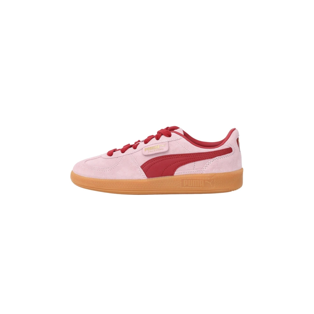 Puma Women's Pink Sneakers, 3 Uk, Palermo Trainers
