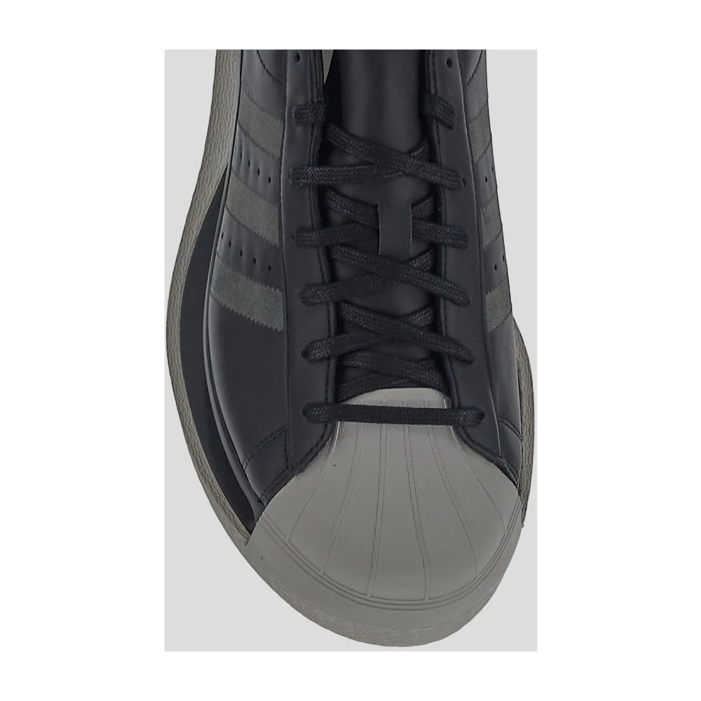 Y-3 Superstar Leren Sneaker Black Heren