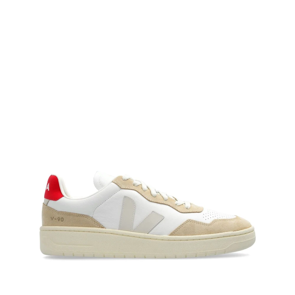 Veja Women's White Sneakers, 7 Uk, Leather Trainers
