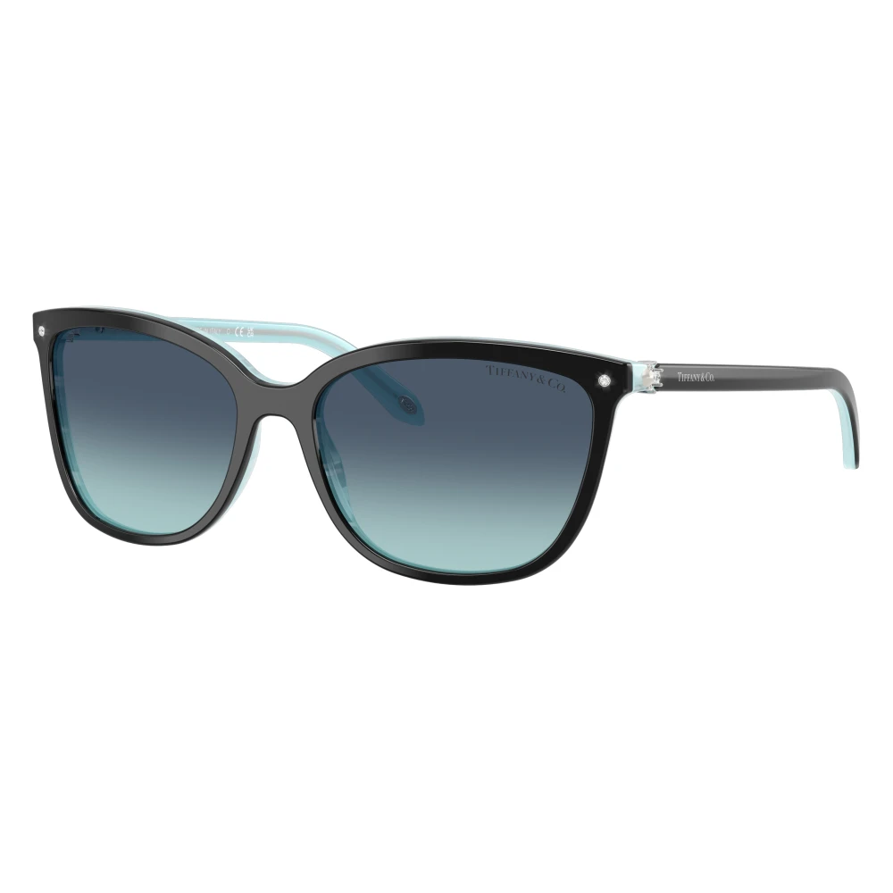 Tiffany Unisex Schwarz Tf4105 Square Sonnenbrille