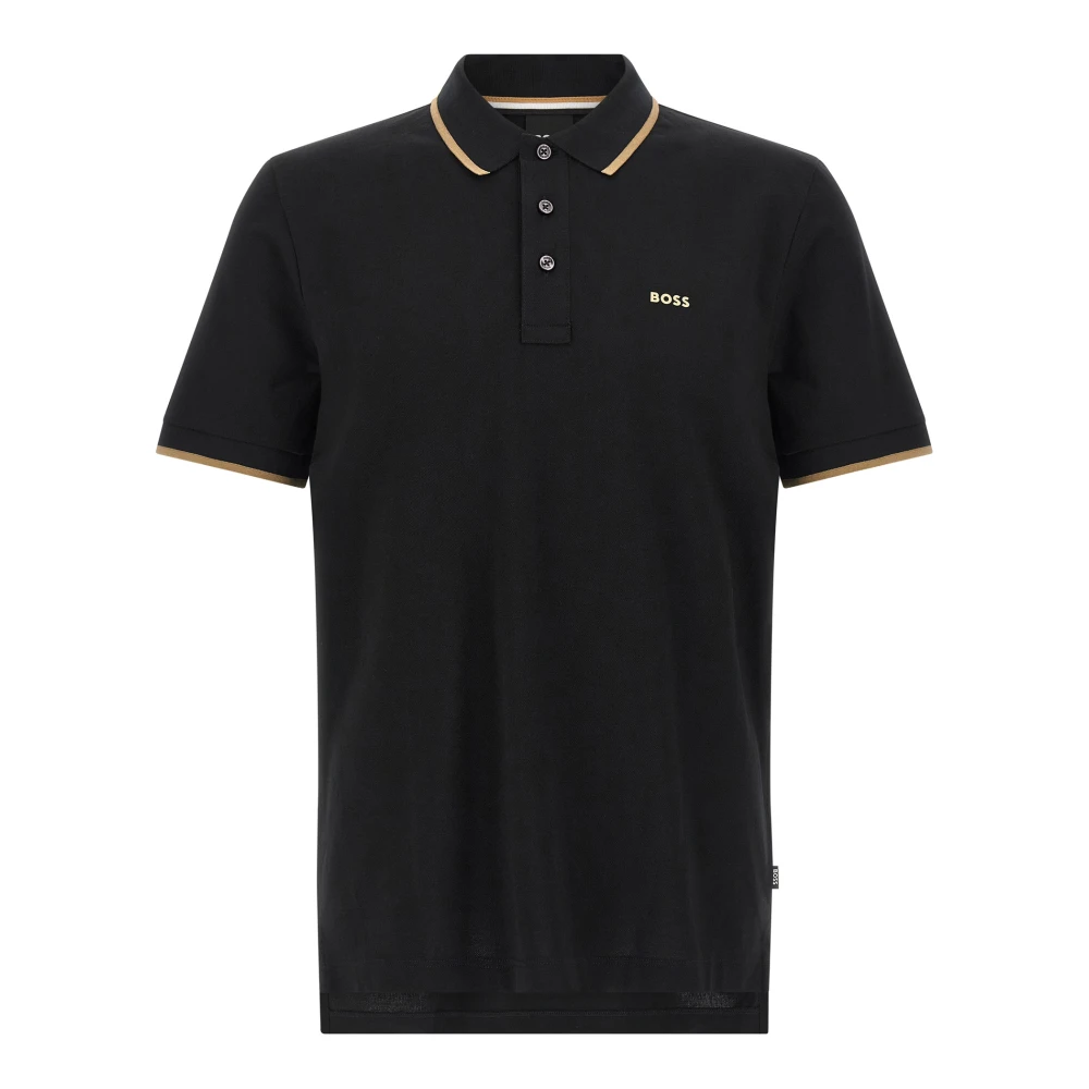 Hugo Men's Black Parlay 190 Cotton Piqué Polo - Polo Shirts - Xs - Tops