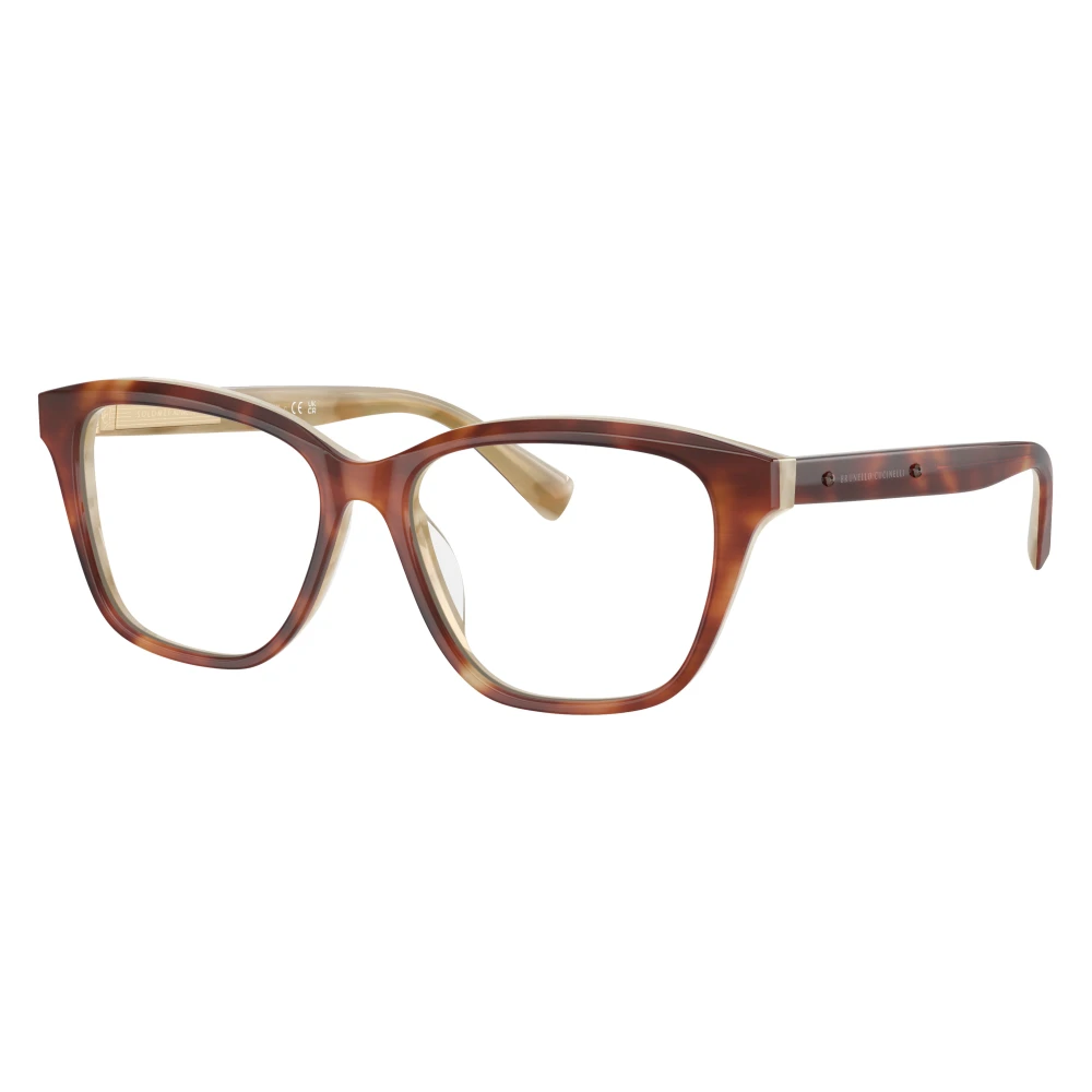 Brunello Cucinelli Unisex Brown Glasses, 53 Mm, 0Bc3004
