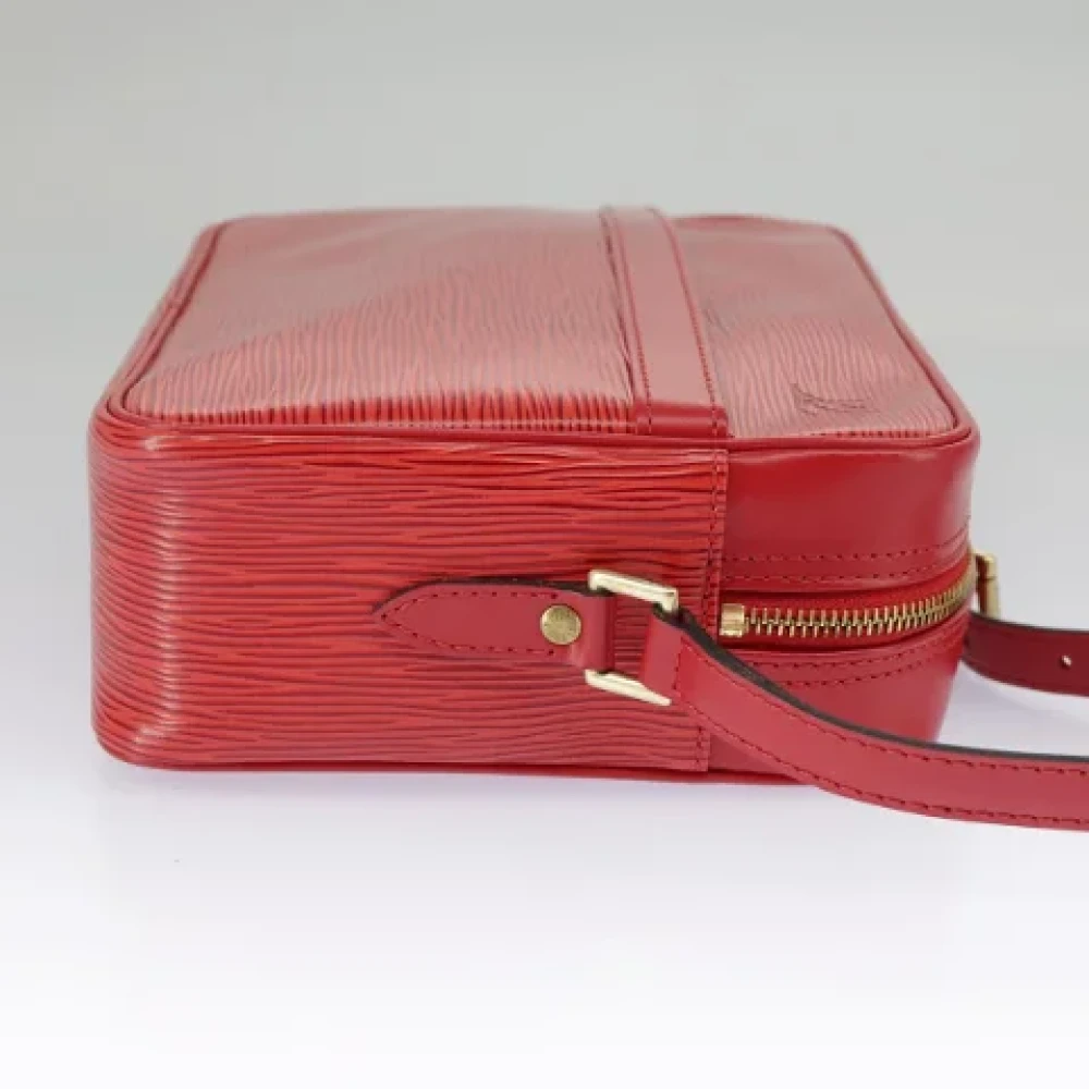 Louis Vuitton Vintage Pre-owned Leather shoulder-bags Red Dames