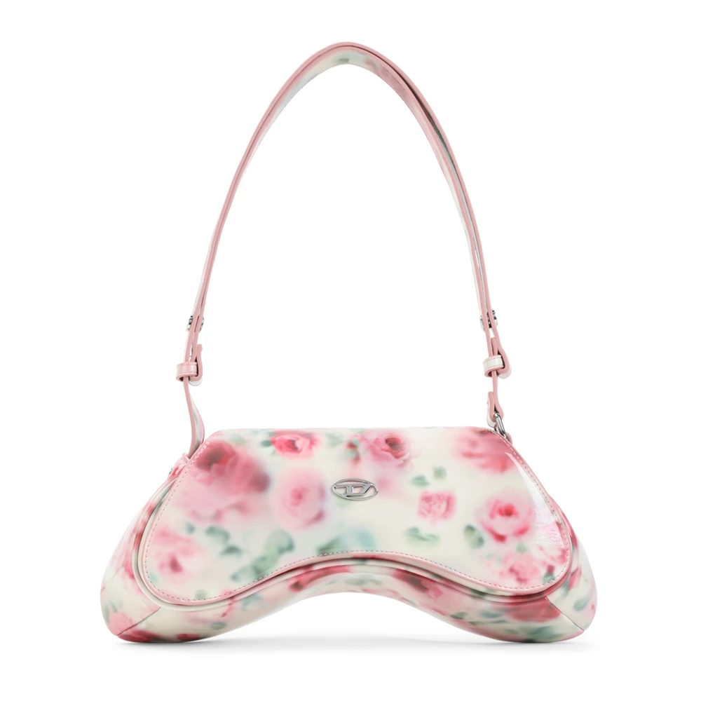 Diesel Vrouw Roze Tassen Dames, One Size, Play Crossbody