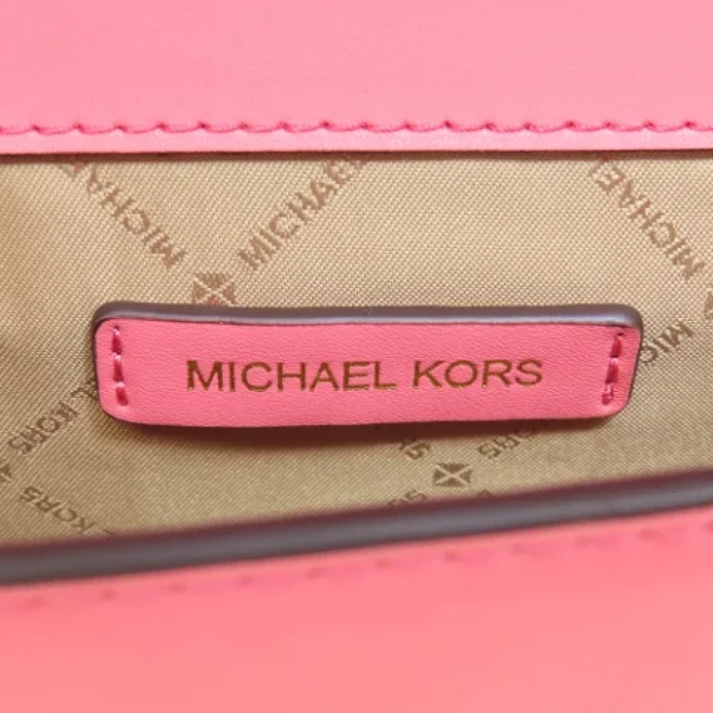 Michael Kors Pre-owned Leather shoulder-bags Pink Dames