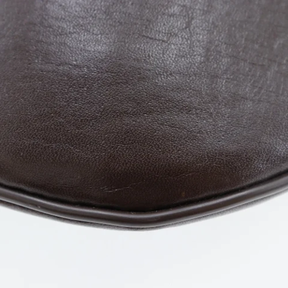 Celine Vintage Pre-owned Canvas shoulder-bags Brown Dames