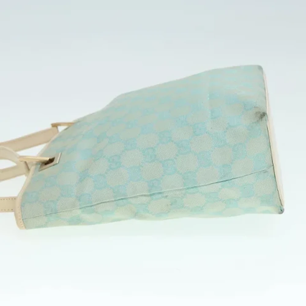 Gucci Vintage Pre-owned Canvas gucci-bags Blue Dames