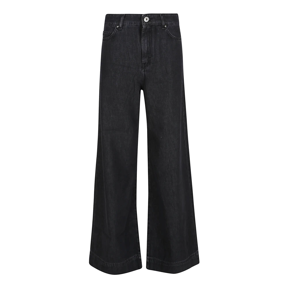 Max Mara Weekend Zwarte Jeans Klassieke Vijf-Pocket Stijl Black Dames