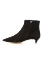 bottines-en-daim-noir-bout-pointu-talon-bas