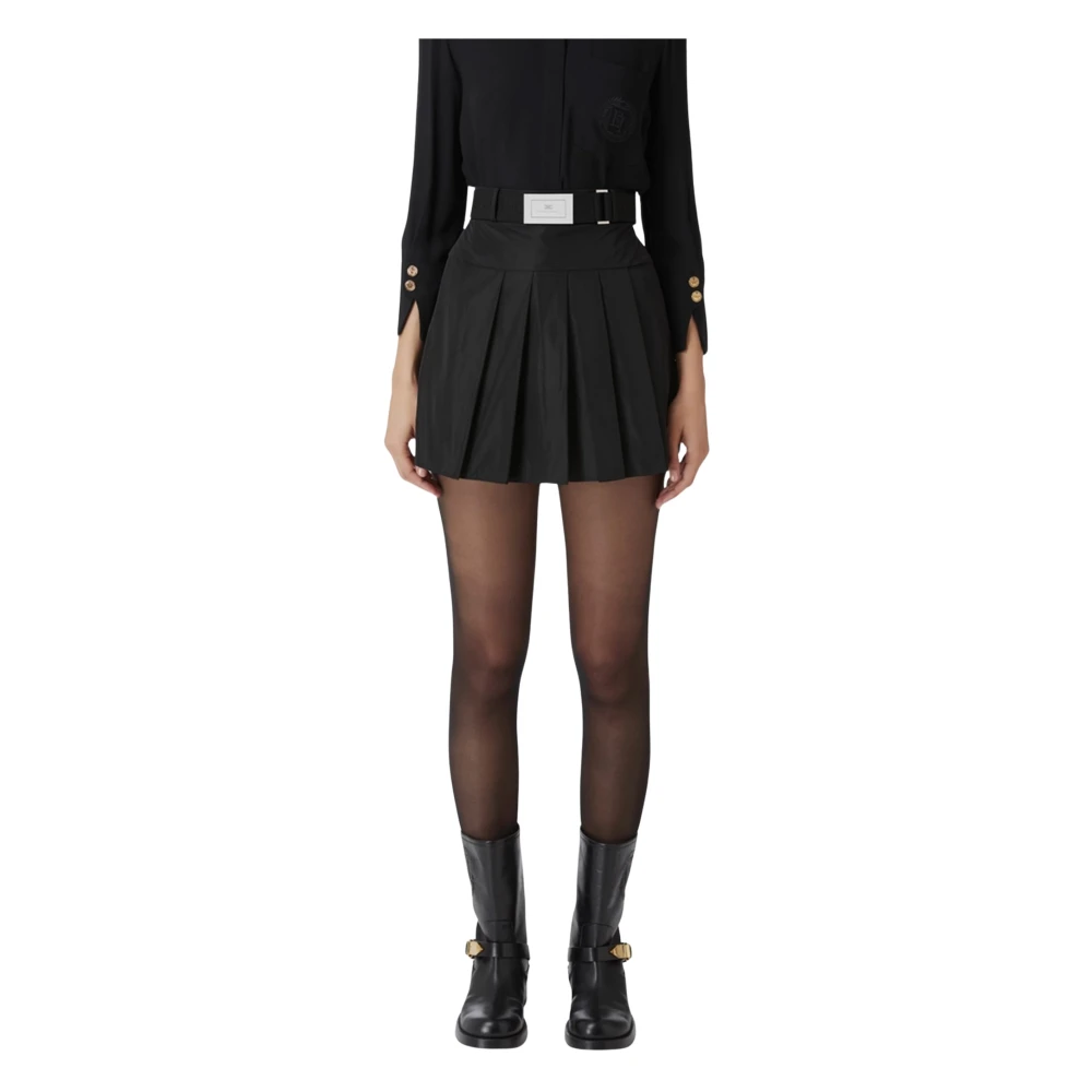 Elisabetta Franchi Zwarte Rok Black Dames