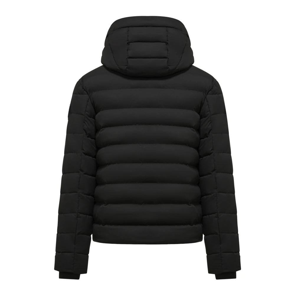 BomBoogie Stretch Donsjas met Capuchon Black Heren