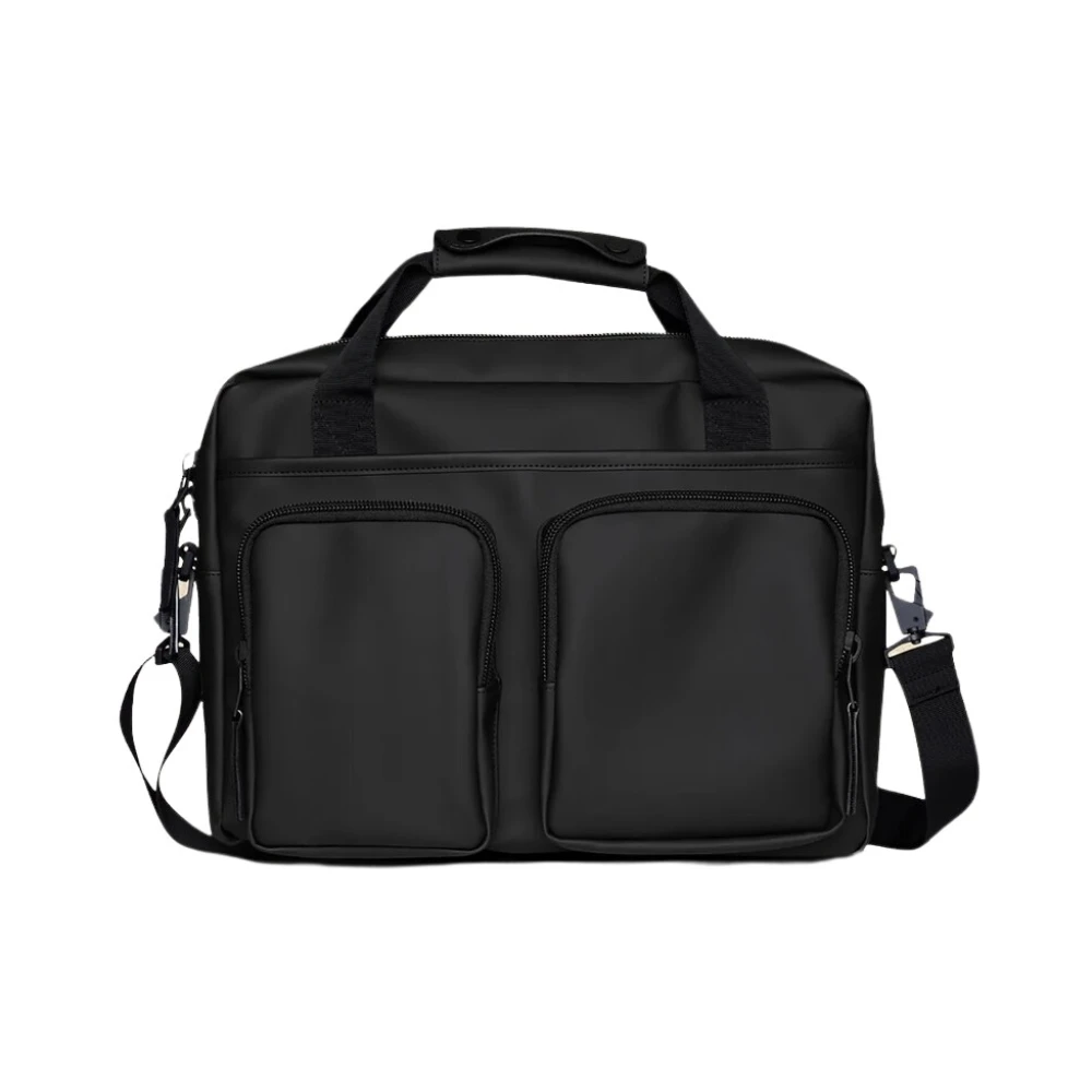 Rains Texel Tech Bag Black Heren