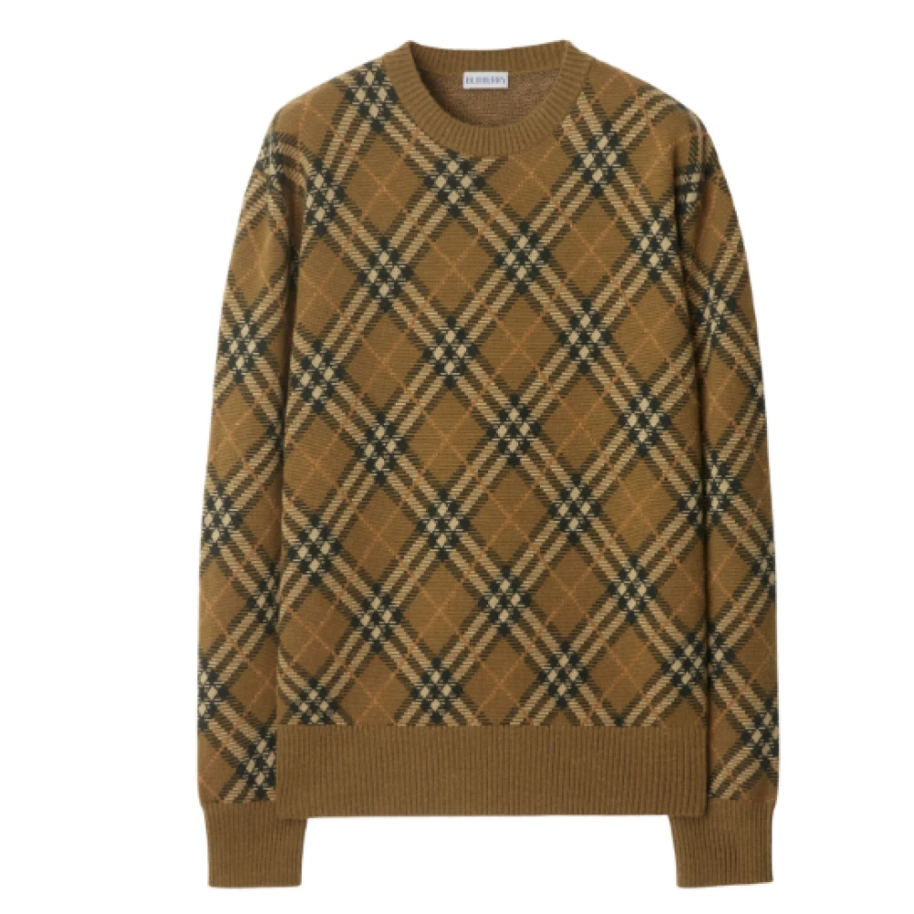 Burberry Stijlvolle Sweaters Collectie Brown Dames