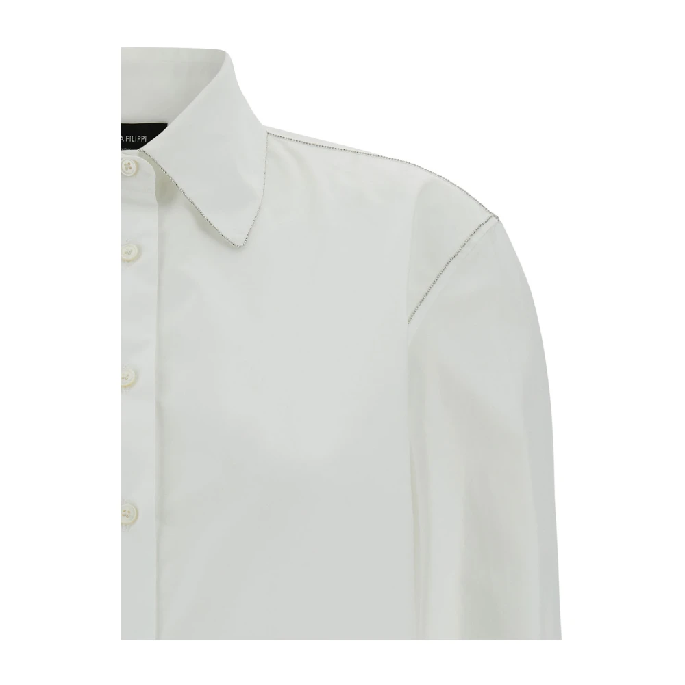 Fabiana Filippi Witte Shirt voor Vrouwen White Dames