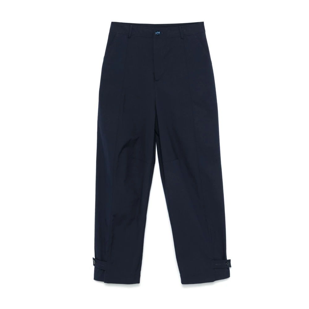 Semicouture Blauwe Elegante Broek Dameskleding Blue Dames