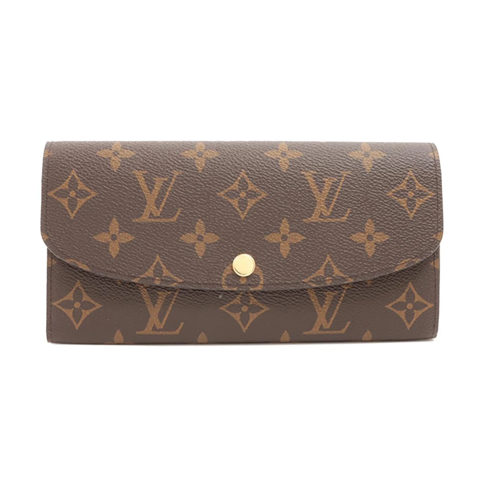 Louis Vuitton Vintage Women's Brown Pre-Owned Elegant Wallet