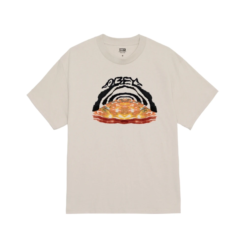 Obey - Tops > T-Shirts - Gray - Obey - Modalova