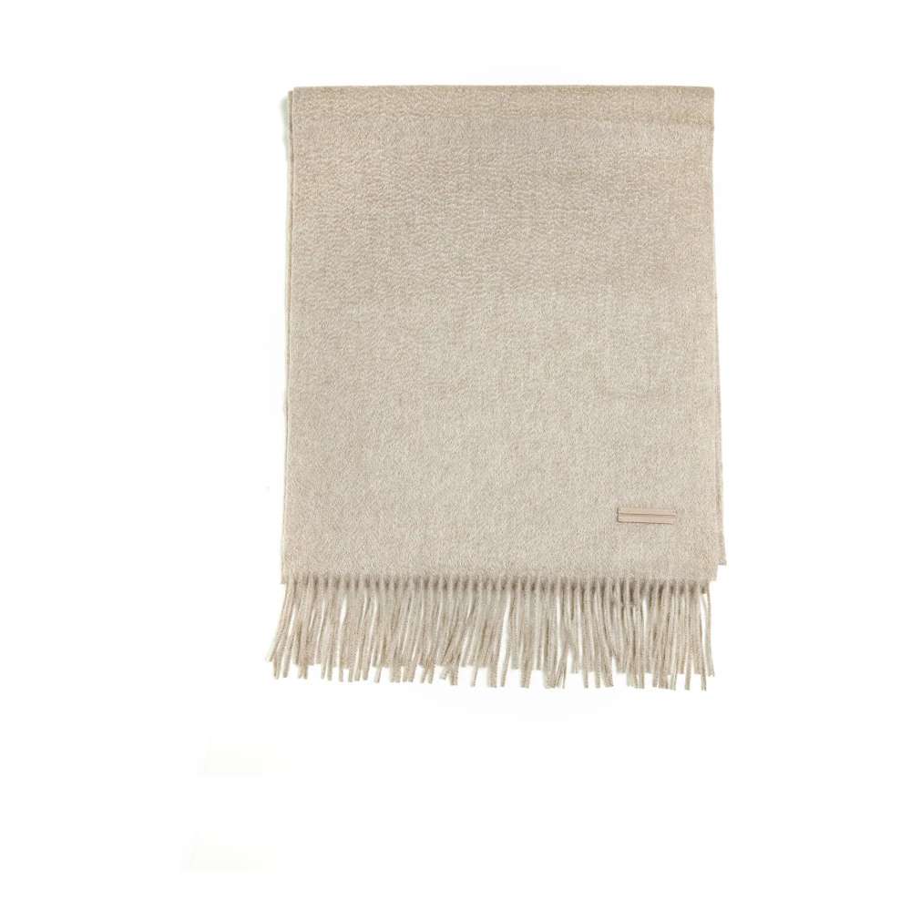 Ermenegildo Zegna Stijlvolle Sjaals Collectie Beige Heren