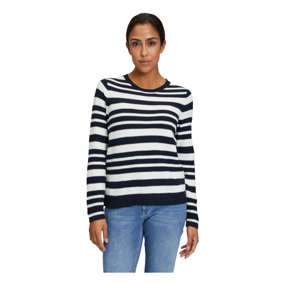 Betty Barclay Gestreepte Gebreide Trui Multicolor Dames