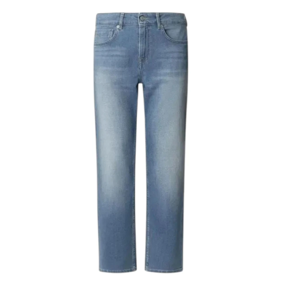 Pepe Jeans Men's Blue Straight Jeans - Straight Fit Jeans - W33 L32 - Jeans