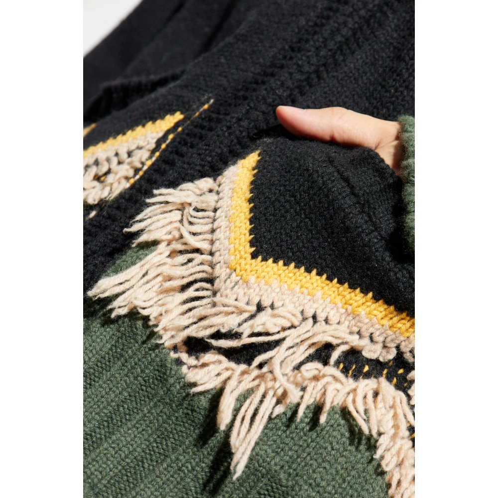 Kenzo Wollen Vest Black Heren