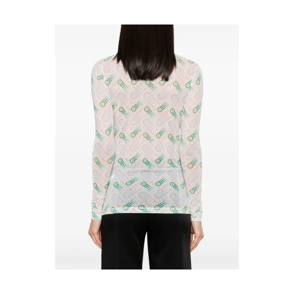 Casablanca Gerecyclede Polyester Sweater Multicolor Dames