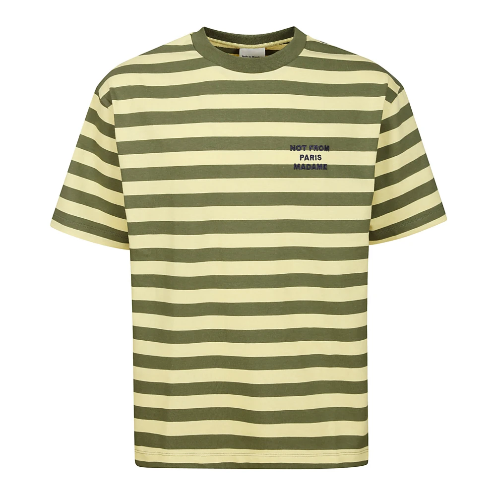 Drole de Monsieur Logo Katoenen T-shirt Multicolor Heren