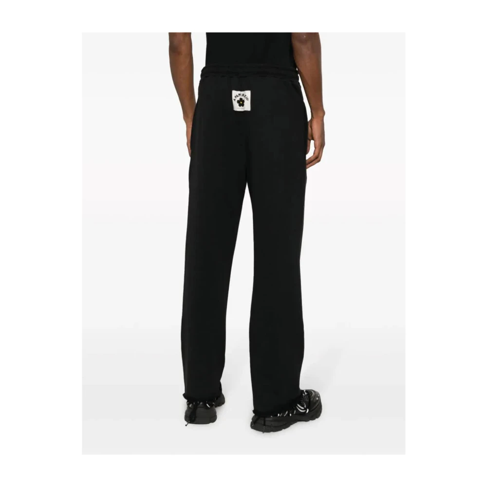 A Paper Kid Zwarte Sweatpants Black Heren