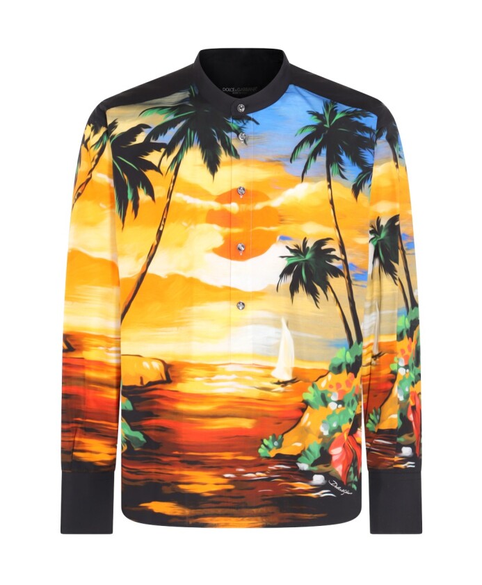 chemise-hawaii-a-imprime-graphique