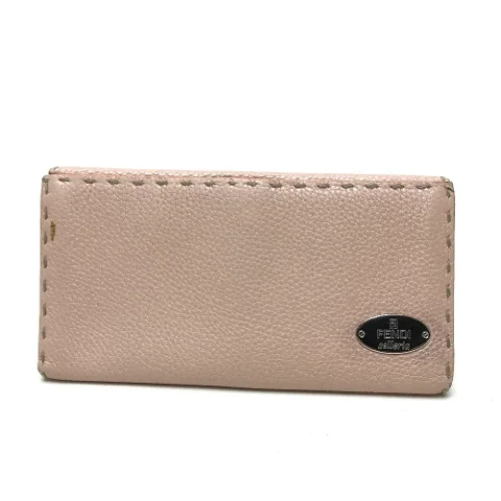 Fendi Vintage Pre-owned Leather wallets Pink Dames